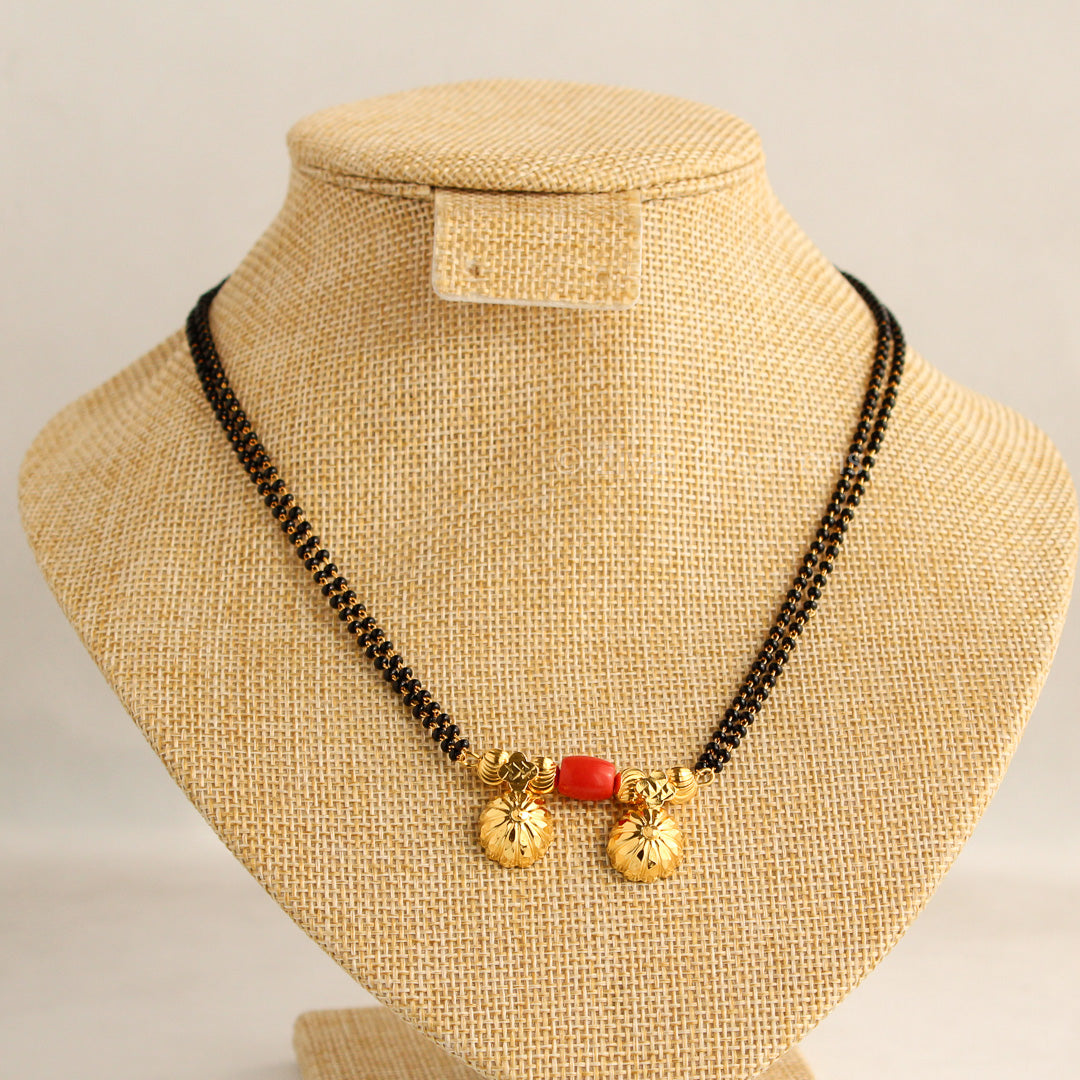 Flower Two Vati Long Mangalsutra