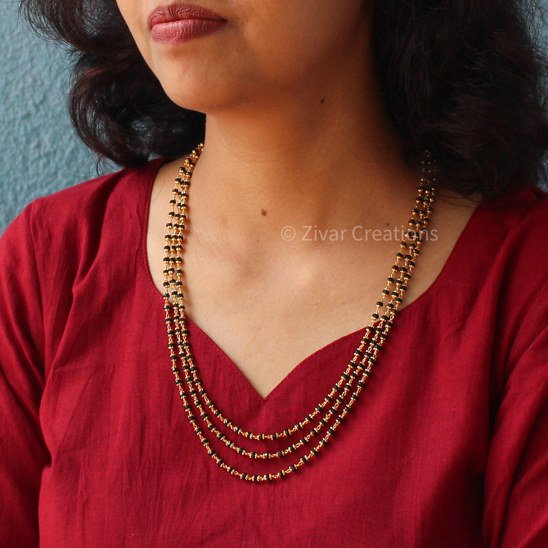 3 Layer Mangalsutra Chain