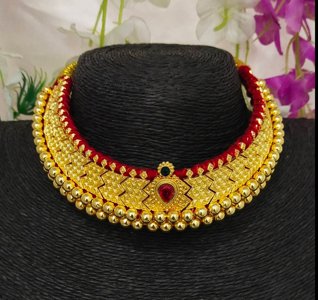 Traditional Gold Plated Thushi