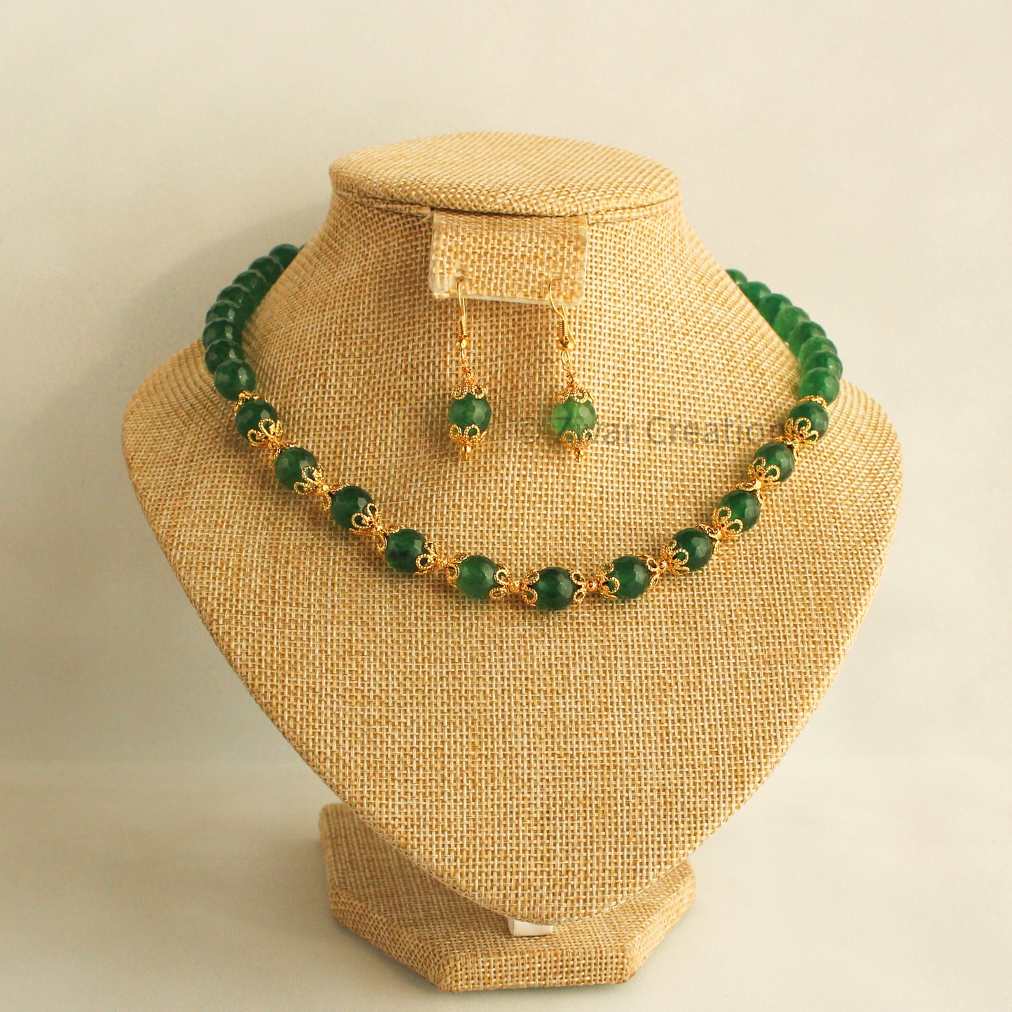 Green Beads Necklace