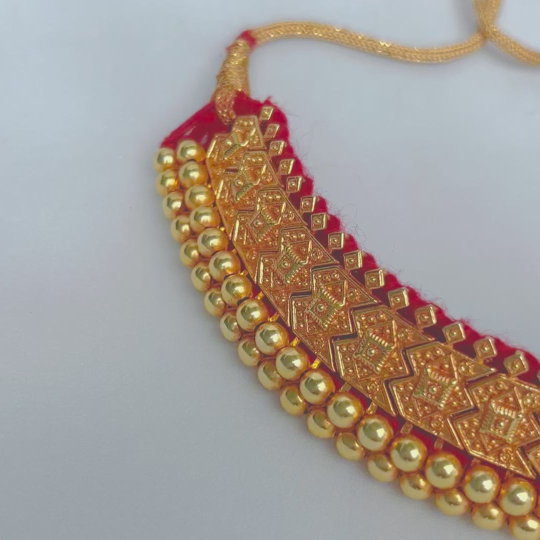 Traditional Gold Plated Vajratik Zivar Creations
