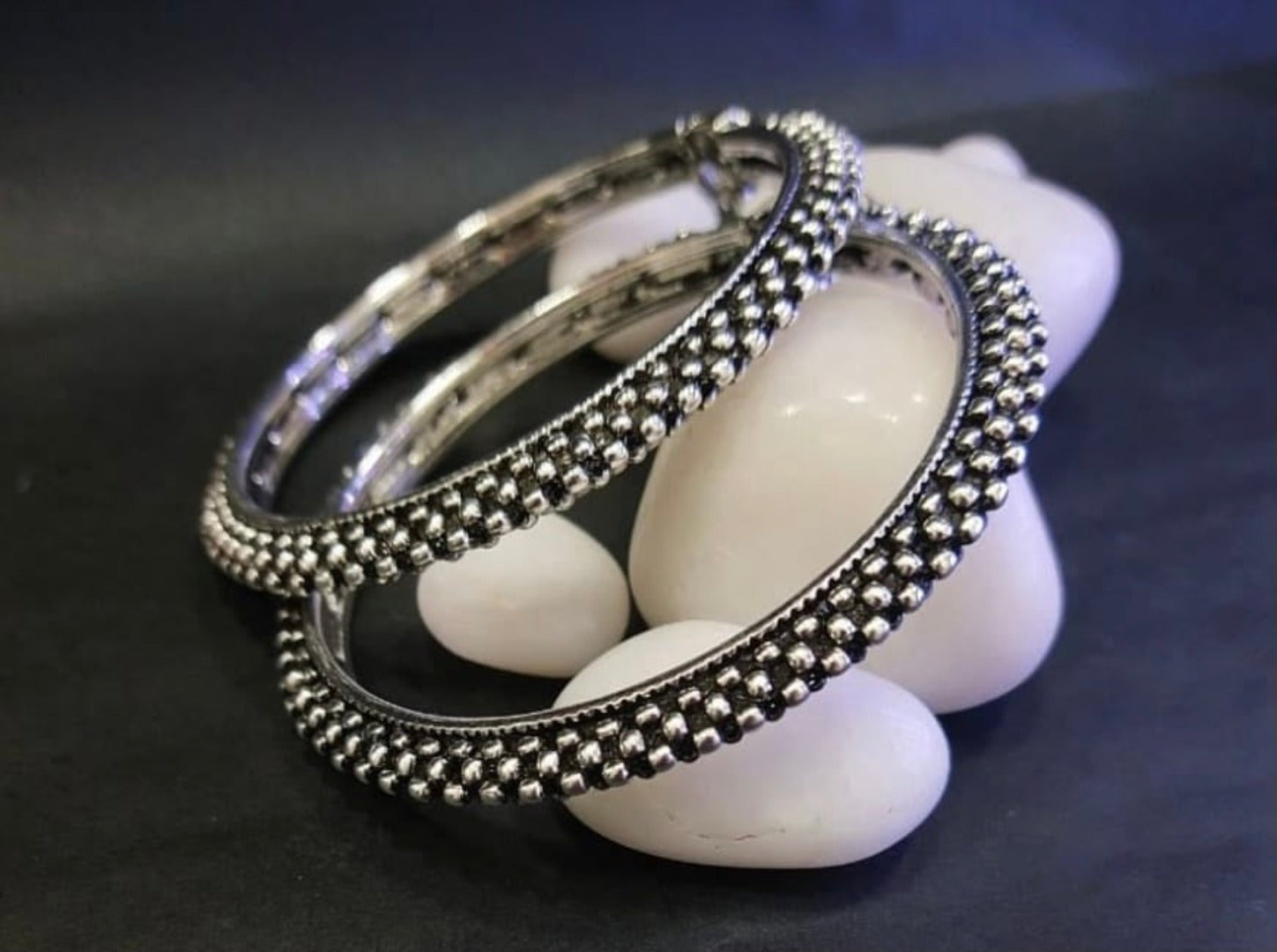 Silver on sale oxide bangles