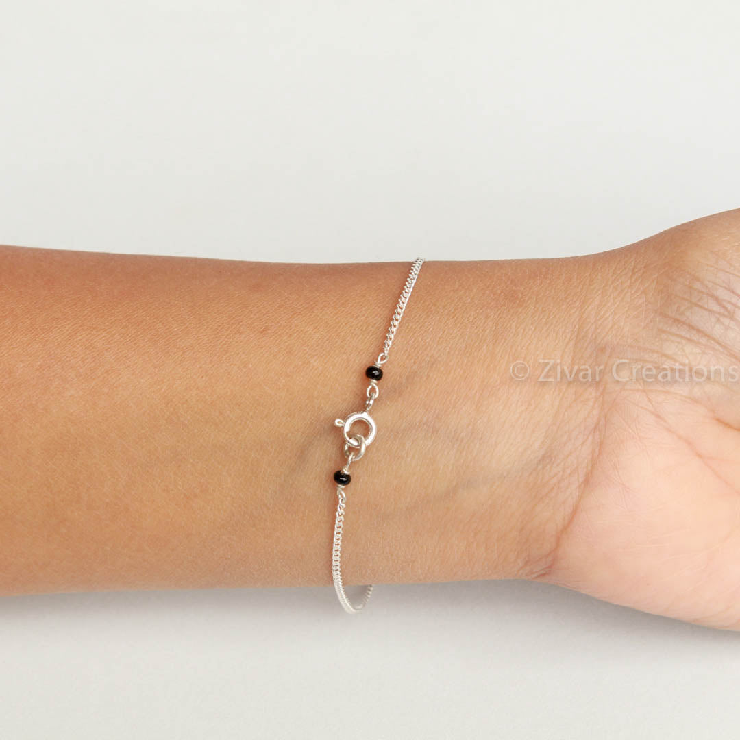 Vati Bracelet Silver Mangalsutra Zivar Creations
